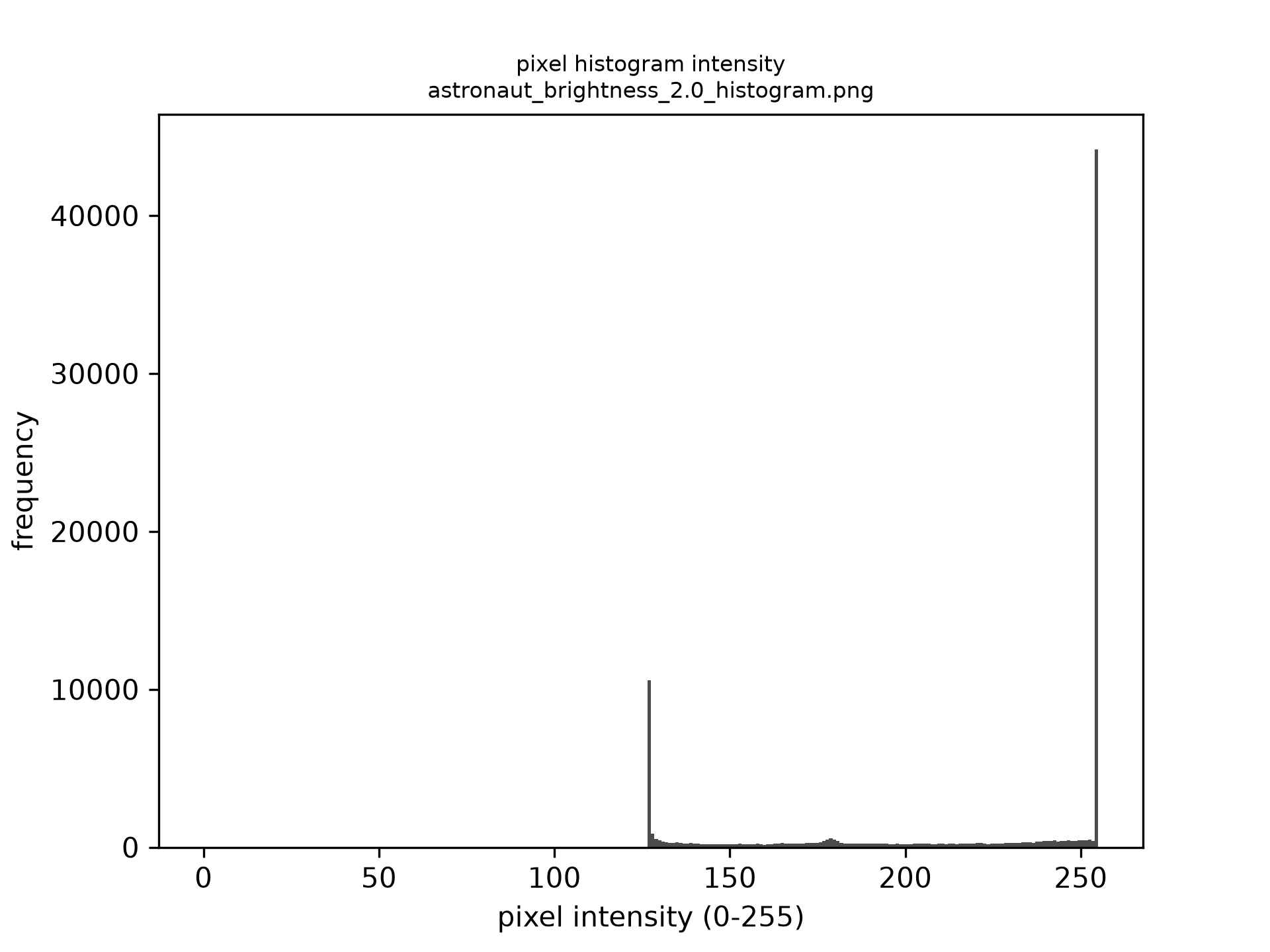 brightness 2.0 histogram
